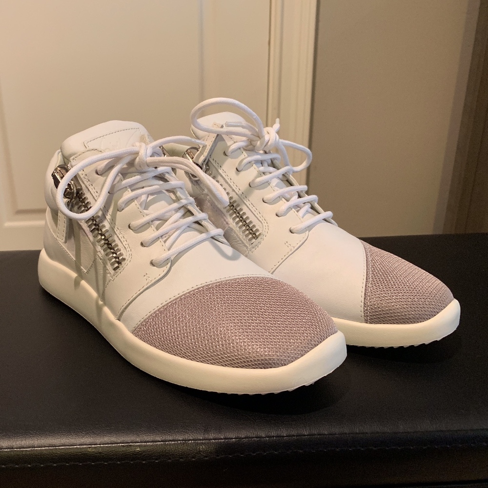 Giussepe Zanotti white sneakers